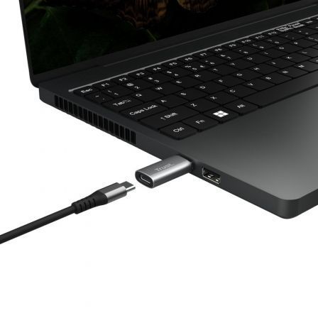 Trust Calyx Adaptador USB 3.2 Gen2 USB-C Hembra a USB-A Macho Gris
